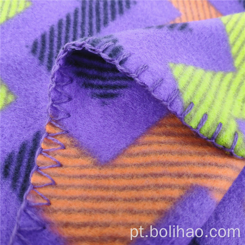 Venda quente confortável e fofo polar lã de lã Blanket roll lã de luxo